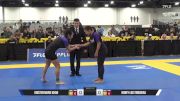 Honey-Lou Timonera vs Kristen Marie Khan 2025 World IBJJF Jiu-Jitsu No-Gi Championship