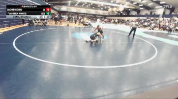 165 lbs Cons. Round 2 - Jacob Song, Johns Hopkins vs Austen Kuntz, McDaniel