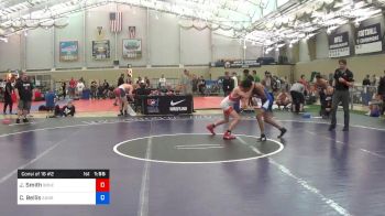 51 kg Consi Of 16 #2 - Jakob Smith, Boneyard Wrestling Academy vs Chad Bellis, Angry Lizards