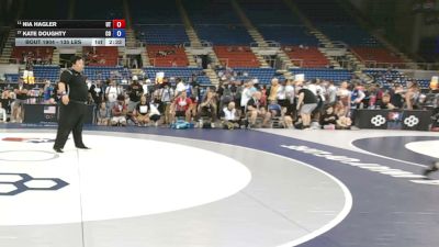 135 lbs Champ. Rd Of 16 - Nia Hagler, Utah vs Kate Doughty, Colorado