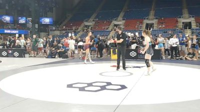 135 lbs Champ. Rd Of 64 - Juliana Van Slyke, Pennsylvania vs Evalie Maffey, Ohio