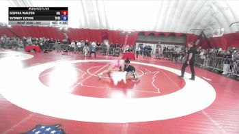 207 lbs Round 2 - Sophia Walter, Holmen vs Sydney Coyne, Team Nazar Training Center