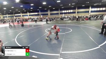 70 lbs Rr Rnd 1 - Braxten Serrano, Stout Wr Ac vs Camiel Guizar, Powerline Wrestling