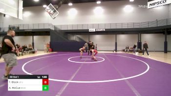 73-76 lbs Rr Rnd 1 - Thomas Block, U2 Upstate Uprising vs Achaiah McCue, Beast Mode