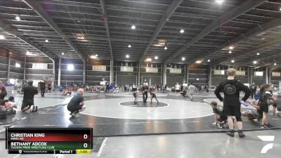 45-50 lbs Round 4 - Christian King, Manu WC vs Bethany Adcox, Tucson Pride Wrestling CLub