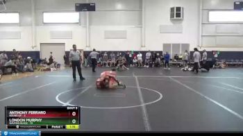 132 lbs Round 3 (4 Team) - Anthony Ferraro, Round Up vs London Murphy, Nauman Black