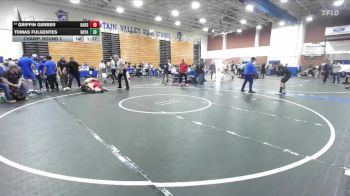 165 lbs Champ. Round 2 - Tomas Fulgentes, Royal vs Griffin Gerber, Oakdale