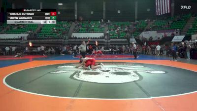 7A 165 lbs Quarterfinal - Charlie Buttiker, Hewitt-Trussville vs Owen Wilbanks, Vestavia Hills