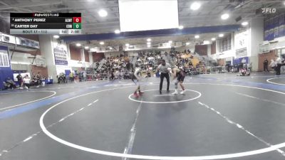 113 lbs Champ. Round 1 - Anthony Perez, Alemany vs Carter Day, Corona Del Mar