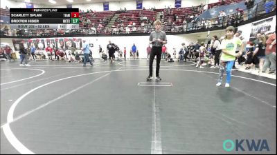 52 lbs Round Of 32 - Case Combs, Cowboy Wrestling Club vs Ryot Bonham, Prime Wrestling