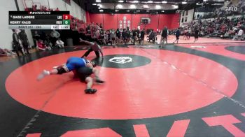 285 lbs Champ. Round 2 - Henry Kalis, New Lenox (PROVIDENCE CATHOLIC) vs Gage LaDere, Frankfort (LINCOLN-WAY EAST)