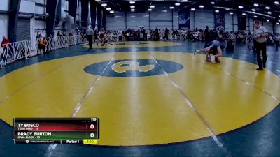 110 lbs Rd# 4- 2:00pm Friday Final Pool - Brady Burton, Iowa Black vs Ty Bosco, Team Ohio