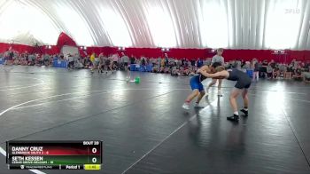 132 lbs Semis & Wb (16 Team) - Danny Cruz, Glenbrook South 2 vs Seth Kessen, Cedar Grove-Belgium