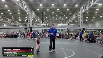 72 lbs Round 3 (4 Team) - Miles Kincaid, U2 Upstate Uprising vs Austin Hughes, Mat Warriors Green