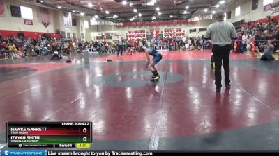 102 lbs Champ. Round 2 - Izayah Smith, Wrestling Factory vs Hawke Garrett, Team Nazar