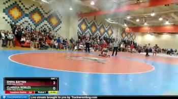 160 lbs Cons. Semi - Clarissa Robles, Penn High School vs Emma Batten, Penn High School