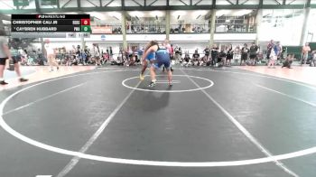 204-228 lbs Quarterfinal - Caybren Hubbard, PSF Wrestling Academy vs Christopher Cali Jr, SouthStrong