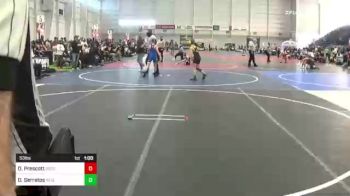 53 lbs Consi Of 8 #2 - Darien Prescott, Goss Wrestling System vs Domanic Serratos, Reign WC