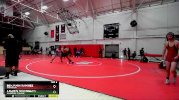 184 lbs Quarterfinal - Landen Degennaro, Moorpark College vs Benjamin Ramirez, Rio Hondo