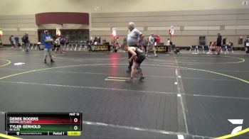 85 lbs 5th Place Match - Derek Rogers, Indiana Outlaws vs Tyler Gerhold, DC Elite