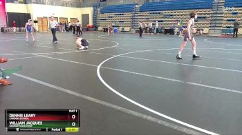 106 lbs Champ. Round 1 - William Jacques, Georgetown Prep vs Dennis Leary, Landon School