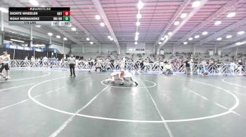 119 lbs Rr Rnd 1 - Dionte Wheeler, Grit Mat Club Blue vs Noah Hernandez, Ruthless Black