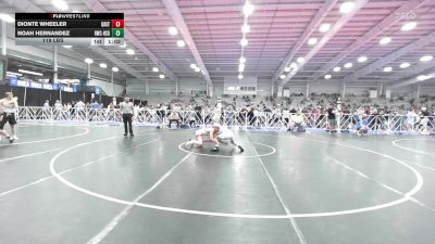 119 lbs Rr Rnd 1 - Dionte Wheeler, Grit Mat Club Blue vs Noah Hernandez, Ruthless Black