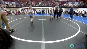 46 lbs Round Of 32 - Kasen Fuller, Comanche Takedown Club vs Edwin Richardson, Choctaw Ironman Youth Wrestling