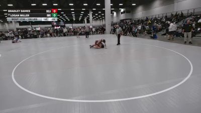 138 lbs Cons. Rd Of 32 - Logan Miller, Riverdale Wrestling Club vs Bradley Davies, Oklahoma