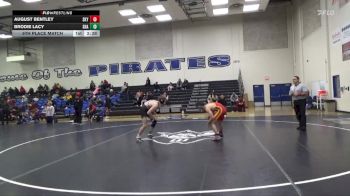 141 lbs 5th Place Match - Brodie Lacy, Shasta College vs August Bentley, Skyline College