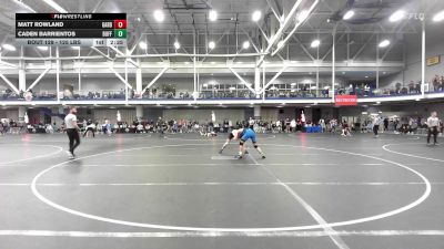 125 lbs Round Of 32 - Matt Rowland, Gardner-Webb vs Caden Barrientos, Buffalo