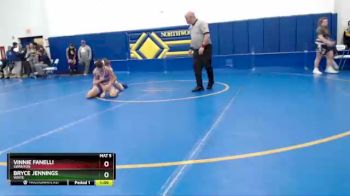 113 lbs Round 3 - Bryce Jennings, Waite vs Vinnie Fanelli, Swanton
