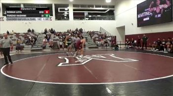 184 lbs Placement Matches (16 Team) - Roman Loya, Mt. San Antonio College vs Farzad Hashimi, Cerritos