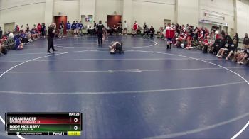 102 lbs Finals (8 Team) - Logan Rager, Wyoming Renegades vs Bode McIlravy, Iowa USA Grey