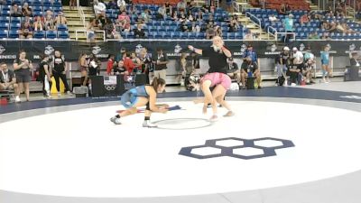 125 lbs Cons. Sub-rd Of 64 - Maisa Allen, Vermont vs Solei Tello, California
