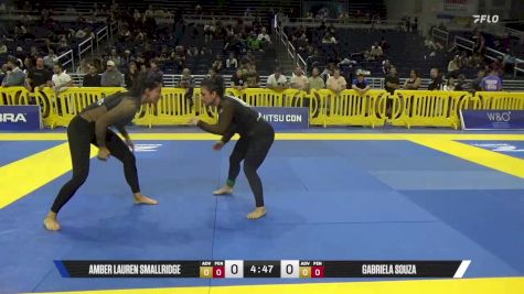 Gabriela Souza vs Amber Lauren Smallridge 2025 Pan IBJJF Jiu-Jitsu No-Gi Championship