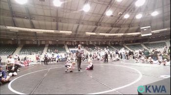 43 lbs 3rd Place - Harley Lewis, Sperry Wrestling Club vs Arlo Fitzsimmons, TTWC Red