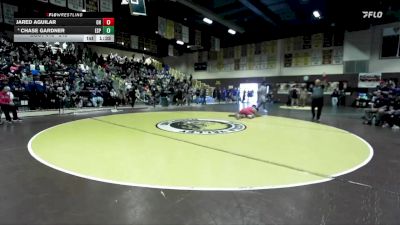 215 lbs Champ. Round 2 - Jared Aguilar, Oak Hills vs Chase Gardner, Esperanza