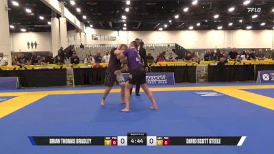 David Scott Steele vs Brian Thomas Bradley 2025 World IBJJF Jiu-Jitsu No-Gi Championship