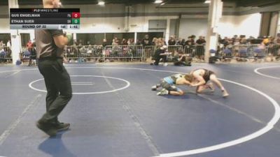 90 lbs Round Of 32 - Gus Engelman, PA vs Ethan Suer, OH
