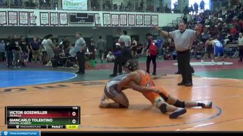 170 lbs Cons. Round 5 - Giancarlo Tolentino, Coastal Academy vs Victor Gosswiller, Valhalla