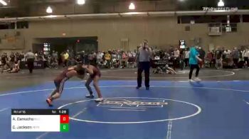 96 lbs Prelims - Aaron Camacho, Bolingbrook Jr Raiders vs Caleb Jackson, Perry Ok