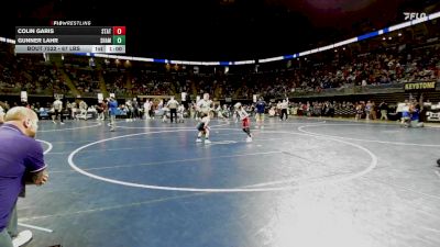 67 lbs Quarterfinal - Colin Garis, State College vs Gunner Lahr, Shamokin