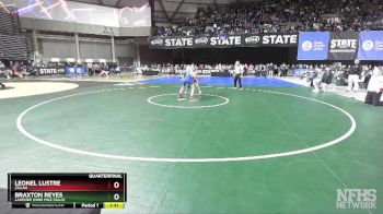 1A 106 lbs Quarterfinal - Leonel Lustre, Zillah vs Braxton Reyes, Lakeside (Nine Mile Falls)