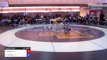 57 kg Quarterfinal - Ronna Heaton, Sunkist Kids Wrestling Club vs Laura Mertens, Germany