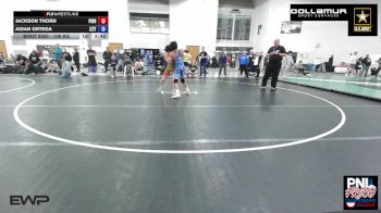 106 kg Rr Rnd 1 - Jackson Thorn, Pinnacle Wrestling Club vs Aidan Ortega, Izzy Style Wrestling