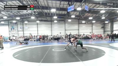 145 lbs Rr Rnd 1 - Simeon Barrett, Grizzly Wrestling Club - HSB vs Dakota Weaver, Owen Valley - HSB