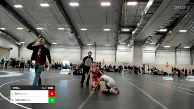 105 lbs Rr Rnd 2 - Dylan Russo, Michigan Premier WC vs Gage Southwick, Sanderson Wrestling Academy