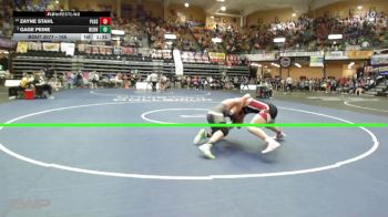 165 lbs Champ. Round 1 - Gage Peine, Richmond-Central Heights HS vs Zayne Stahl, Plainville HS