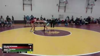 120 lbs Cons. Round 2 - Dylan McMahan, Enumclaw vs Enzo Calozza, Woodinville